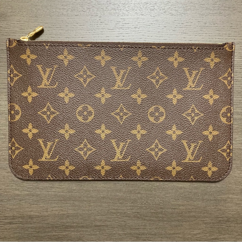 NEW LOUIS VUITTON MONOGRAM CANVAS NEVERFULL POUCH
